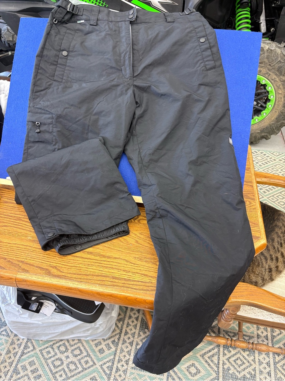Columbia Convert Women’s Black Waterproof Breathable Snow Pants L 32W 30"